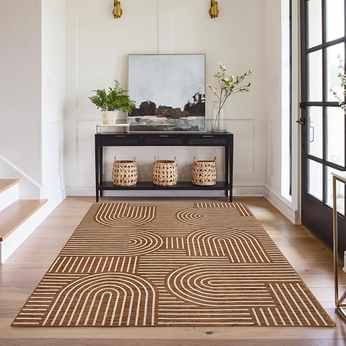 ROYHOME Washable Rug 5x7 Area Rugs - Image 2
