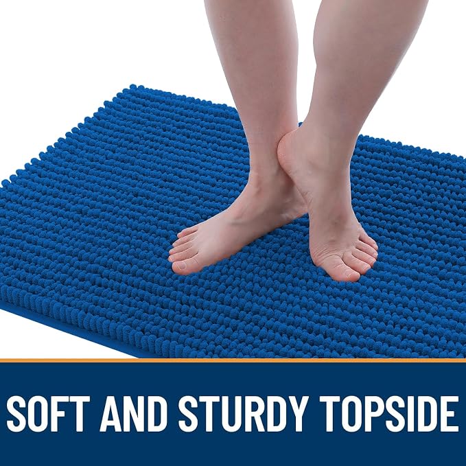 OLANLY Dog Door Mat for Muddy Paws 24x16, Ultra Absorbent Chenille Mud Doormat - Image 3