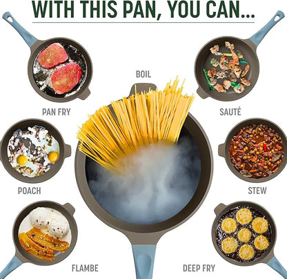 Goodful All-in-One Pan, High-Performance Cast Construction, Dishwasher Safe - Image 3