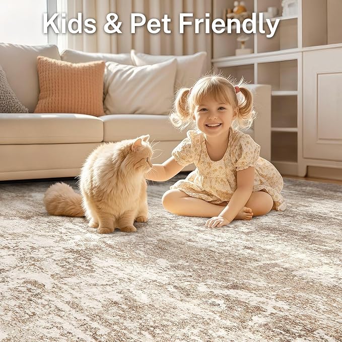 5ft Round Area Rug - Image 7