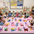 3x5 ABC Classroom Rug for Kids Playroom, Alphabet Rug by Unknown