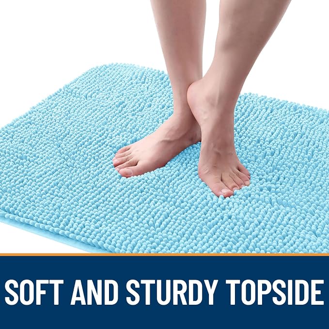 OLANLY Dog Door Mat for Muddy Paws 47x17, Absorbs Moisture and Dirt, Absorbent - Image 4