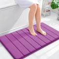 OLANLY Memory Foam Bath Mat 35x24, Super Soft Absorbent Bathroom Rugs, Quick Dry by OLANLY