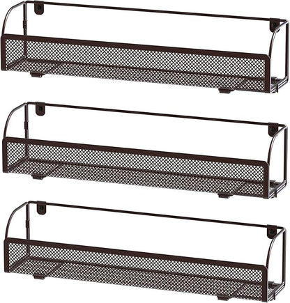 Simple Houseware Wall Mounted Spice Rack Shelves Organizer - Image 4