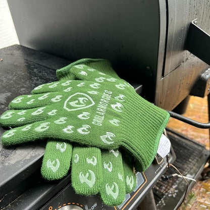 Grill Armor Oven Gloves with Fingers – 932°F Heat, Fire & Cut Resistant Mitts - Image 8
