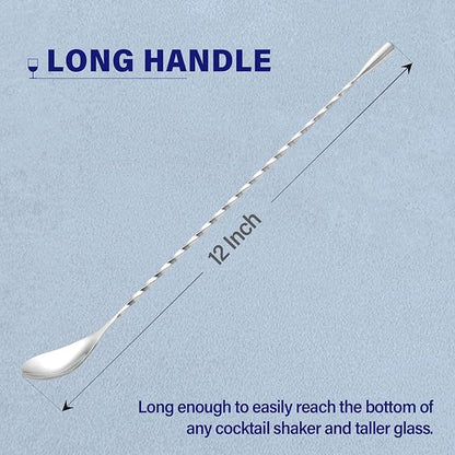 Briout Bar Spoon Cocktail Mixing Stirrers - Image 2