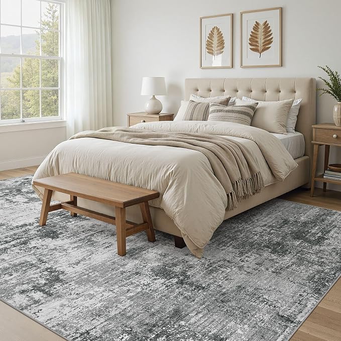 UERMEI 8x10 Area Rug for Living Room - Image 3