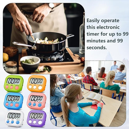 48 Pack Digital Kitchen Timer Magnetic Digital Timer - Image 5