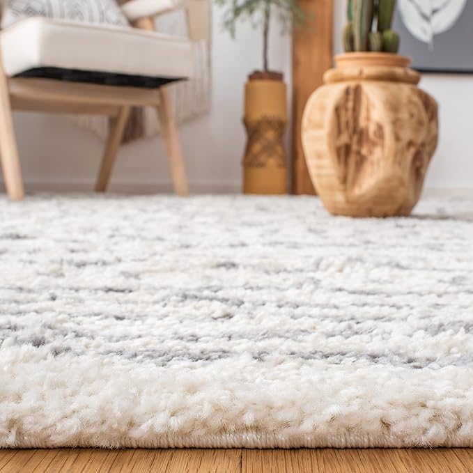 SAFAVIEH Arizona Shag Collection Runner Rug - Image 4