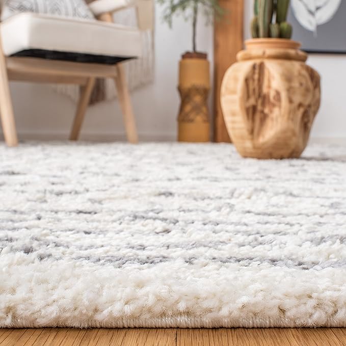 SAFAVIEH Arizona Shag Collection Runner Rug - Image 5