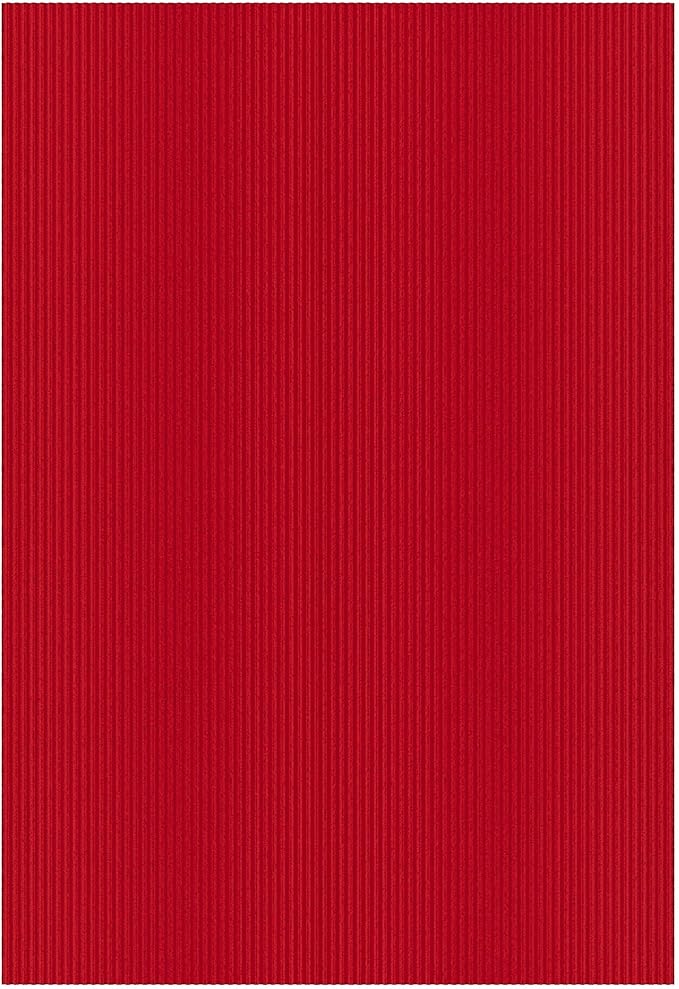 Ottomanson 6'6" x 7' Mud Mat Area Rug Scraper Carpet - Image 8