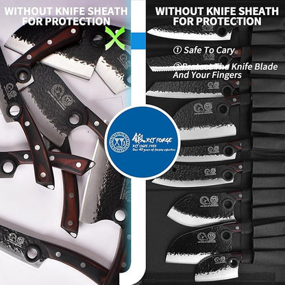 XYJ Professional Serbian Chef Knife Set - Image 6