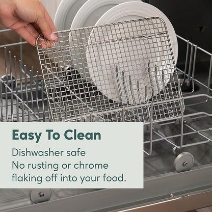 Ultra Cuisine Oven-Safe, Dishwasher-Safe 100% Stainless Steel Cooling & Baking - Image 5