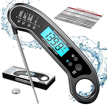 Meat Thermometer Digital, Instant Read Meat ThermometerI by ROUUO
