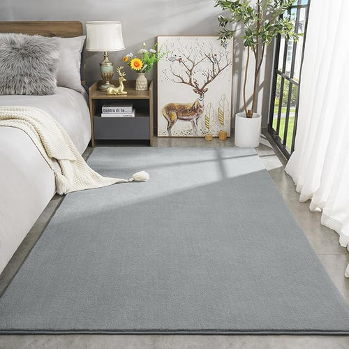 Amearea Large Modern Area Rugs for Bedroom Living Room, 8x10 Feet Grey - Image 2