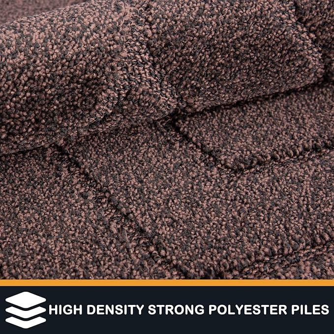 PURRUGS Easy Care Area Rug 4.5ft x 7ft, Non-Slip Machine Washable Entry Rug - Image 4