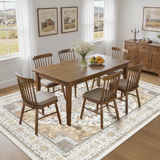 UERMEI 10x14 Area Rug for Living Room - Image 5