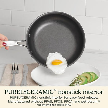 Cuisinart Chef's Classic™ Nonstick Hard Anodized 17 Piece Set w/Tempered Glass - Image 3