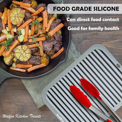 Walfos Silicone Trivets for Hot Pots and Pans - Image 6