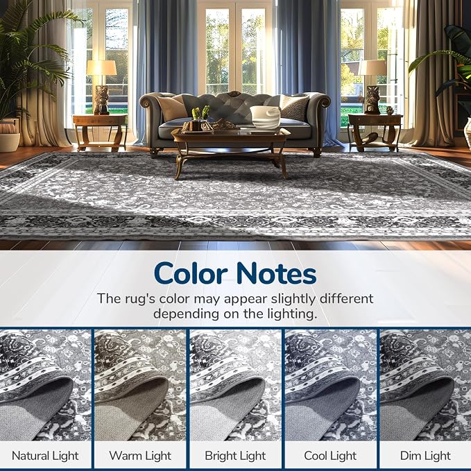 Lessymo 5x7 Area Rugs for Living Room - Image 9
