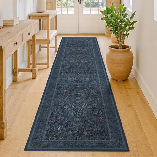 2x10 Extra Long Runner Rugs for Hallways, Non Slip Machine Washable Front Door by Evyhood