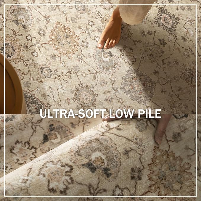 Machine Washable Hallway Runner Rug: 2'6"x8' Kitchen Rugs Stain Resistant Non - Image 5