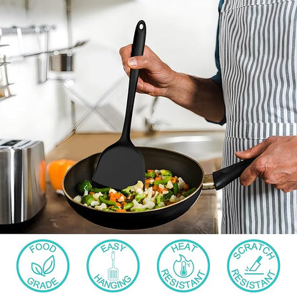 E-far Silicone Cooking Utensils Set, 25 Piece Kitchen Utensils - Image 3