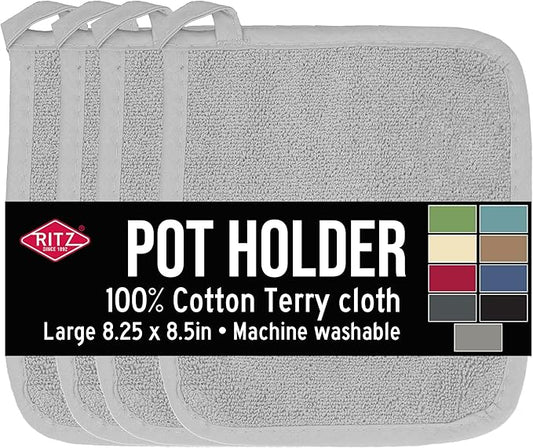 RITZ Terry Potholder & Hot Pad: Unparalleled Heat Resistant, Durable 100% by Ritz+Foodservice