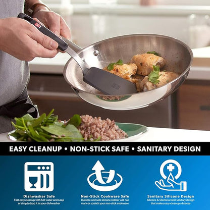 DI ORO Silicone Turner Spatula - Image 3