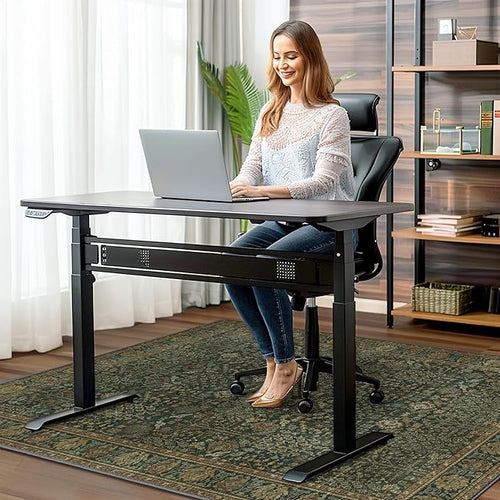 36"x60" Office Chair Mat for Hardwood Tile Floor, Under Desk Carpet Protector - Image 2