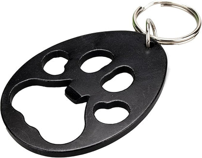 Swatom Dog Paw Keychain Bottle Opener Beer Opener Tool, Key Tag Chain Ring - Image 6