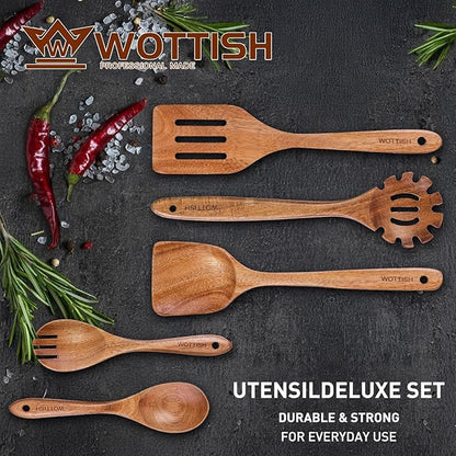 Wooden Spoons for Cooking - Image 2