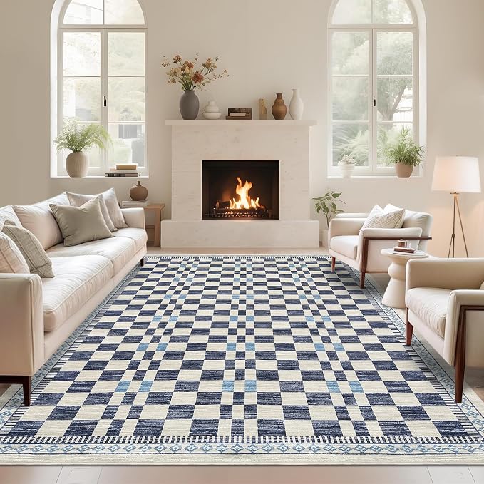 GarveeHome Area Rug 8x10 for Dining Bedroom Machine Washable Easy-Clean Rugs - Image 9