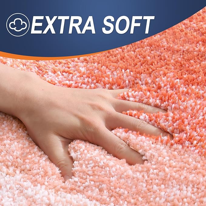 OLANLY Large Bathroom Rugs Mat 50x30, Extra Soft Absorbent Microfiber Bath Rugs - Image 3