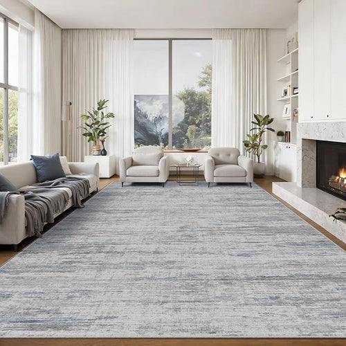 8x10 Area Rugs for Living Room, Modern Abstract Non-Slip Backing Washable Rugs by Unknown