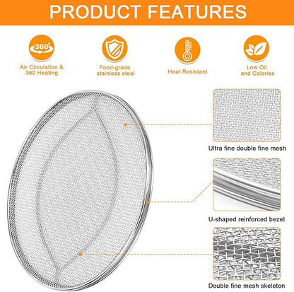 Splatter Shield for Ninja FG551 Foodi Smart XL Grill, Replacement Stainless - Image 7