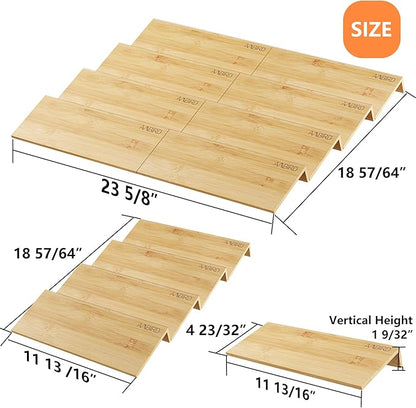 AMBIRD Bamboo Spice Drawer Organizer - Image 2
