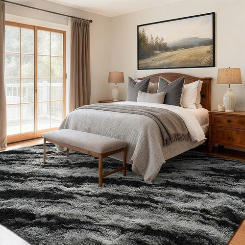 8x10 Ft Extra Large Shag Rugs for Living Room, Ultra Soft Fluffy Furry Area - Image 2