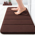 OLANLY Memory Foam Bath Mat 35x16, Super Soft Absorbent Bathroom Rugs, Quick Dry by OLANLY