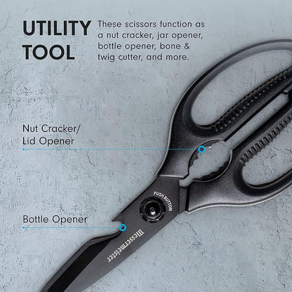 Messermeister 9-Inch Push Button Take-Apart Shears - Image 5