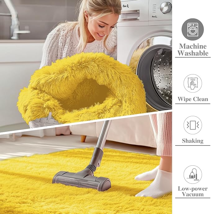 OLANLY 6x9 Machine Washable Large Area Rugs - Image 2