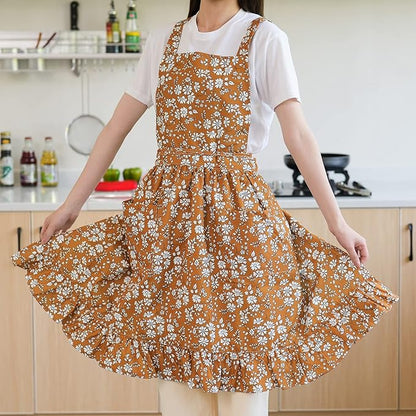 Pinknoke Vintage Pinafore Apron Dress - Image 8