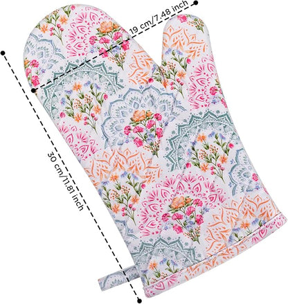 BONTHEE Pot Holders for Kitchen Heat Resistant Hot Pads for Countertops Oven - Image 2