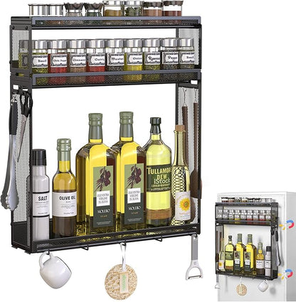 Docnest 3 Tier Magnetic Spice Rack by DocNest