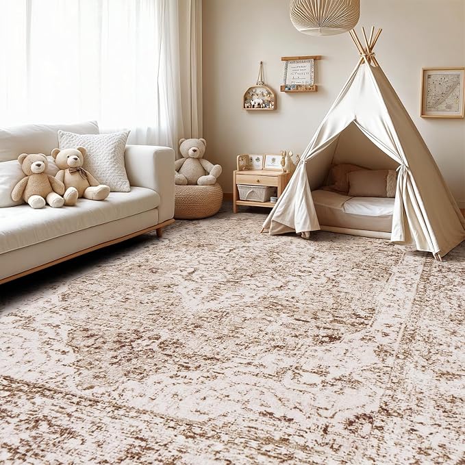 Lofus 9x12 Area Rugs for Living Room, Washable Area Rug, Big Rugs for Bedroom - Image 4