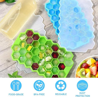 2 Pack Honeycomb Ice Cube Trays - Image 3