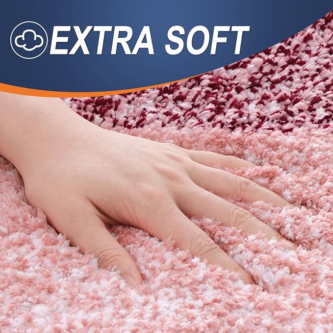 OLANLY Bathroom Rugs Mat 30x20, Extra Soft Absorbent Microfiber Bath Rugs - Image 3