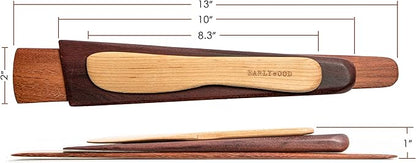 3-Piece Wooden Kitchen Cooking Utensil Set - Image 3