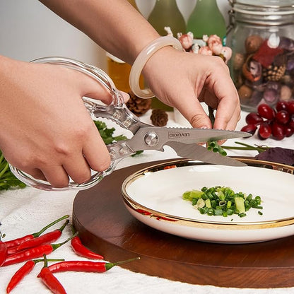 Kitchen Scissors, Transparent and Stylish Handle, Suitable - Image 6