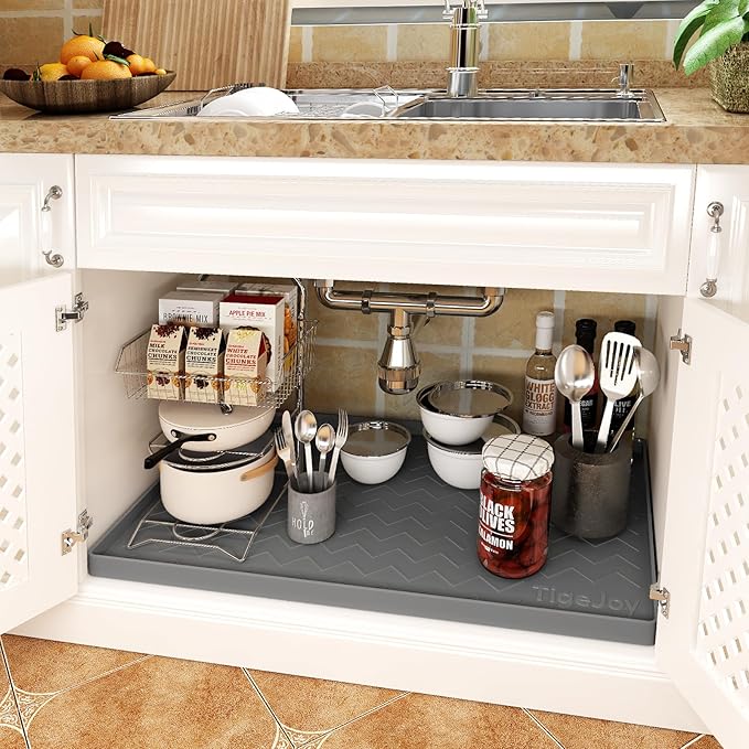 TigeJoy 22" x 19" Under Sink Mats - Image 2